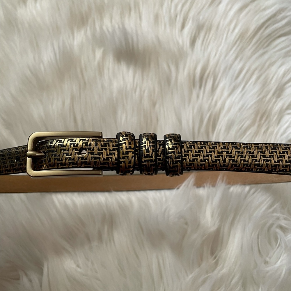 Black & Gold belt